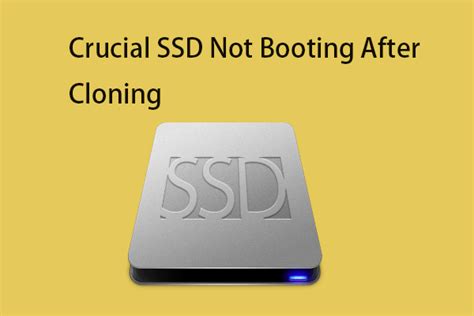 clone to ssd not booting